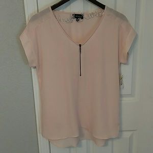 Lightweight pink top